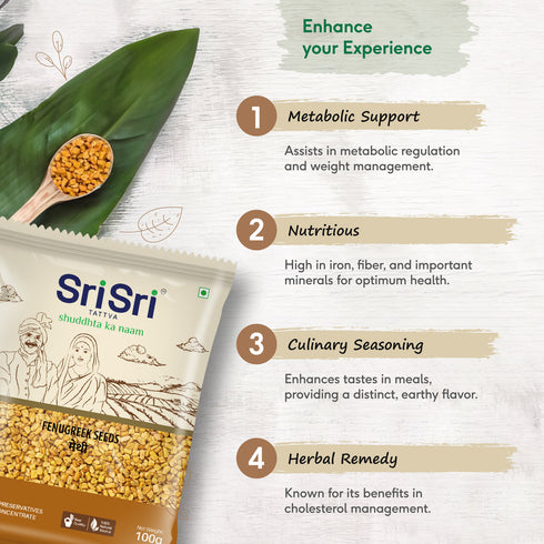 Sri Sri Tattva Fenugreek Seeds | Methi